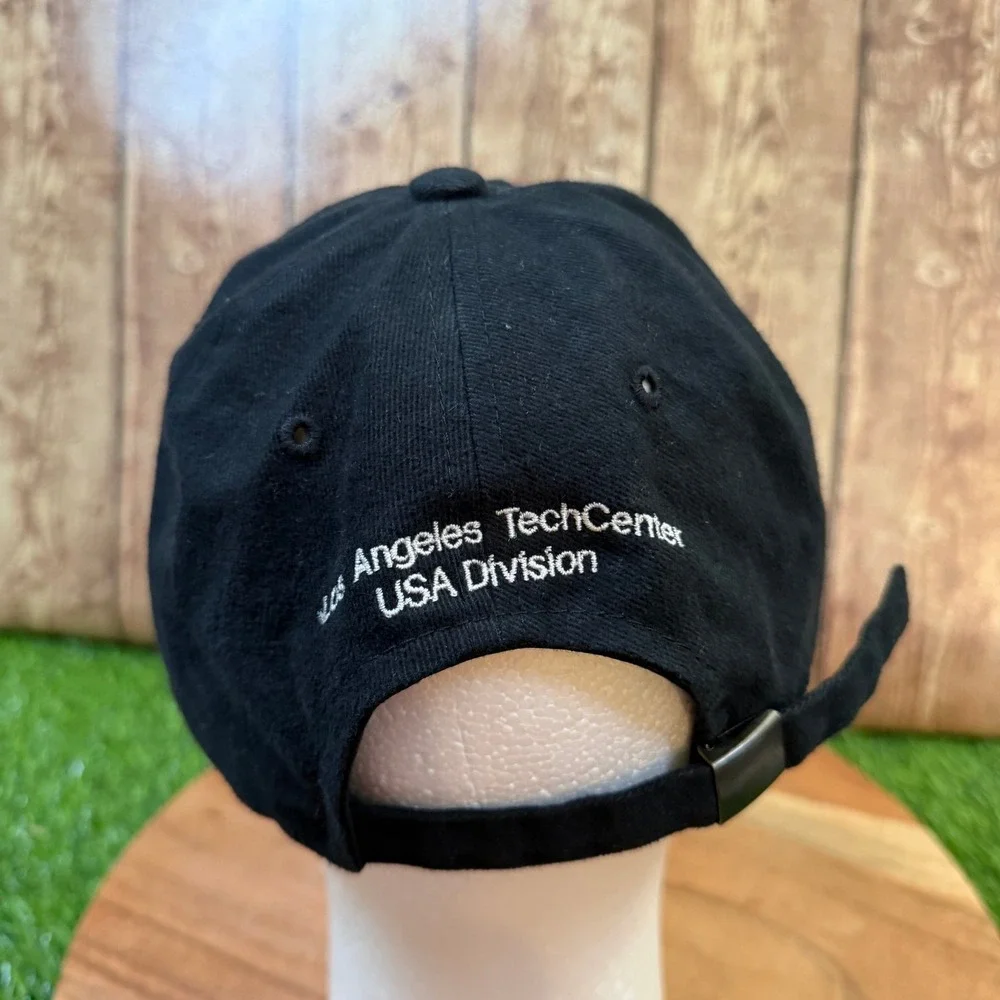Mercedes Benz TechCenter Baseball Cap Mens One Size Black Embroidered Logo